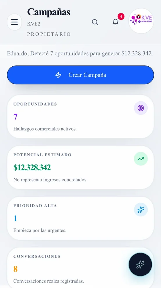 Campañas en móvil